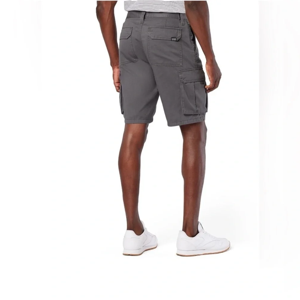 Men's Gray Cargo Shorts